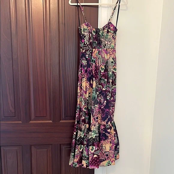 A.L.C. Multicolor Maxi Dress - Picture 3 of 7